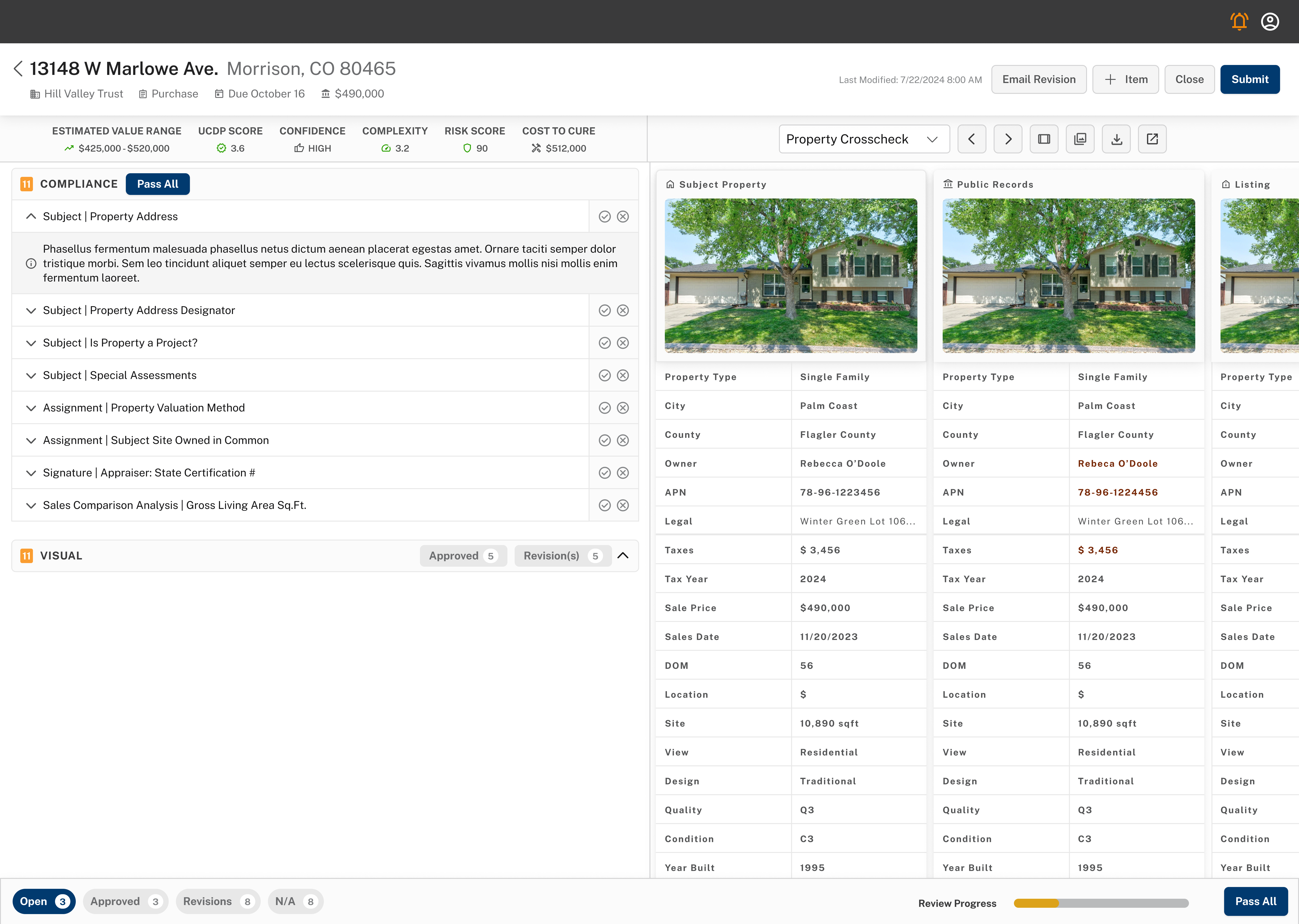 Enterprise Appraisal Review Workflow screenshots - Image 2