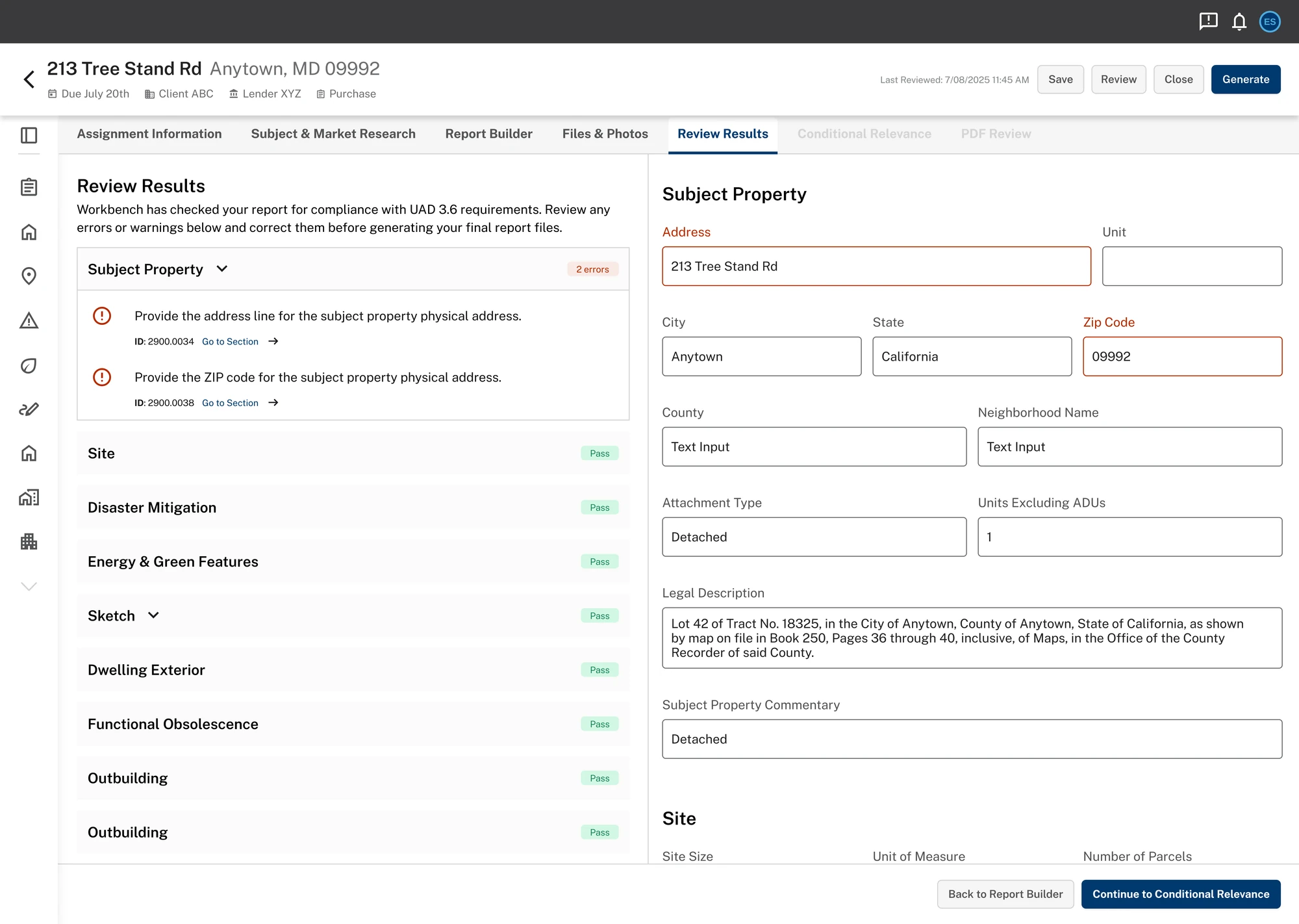 Residential Appraisal Workflow (UAD 3.6) screenshots - Image 3