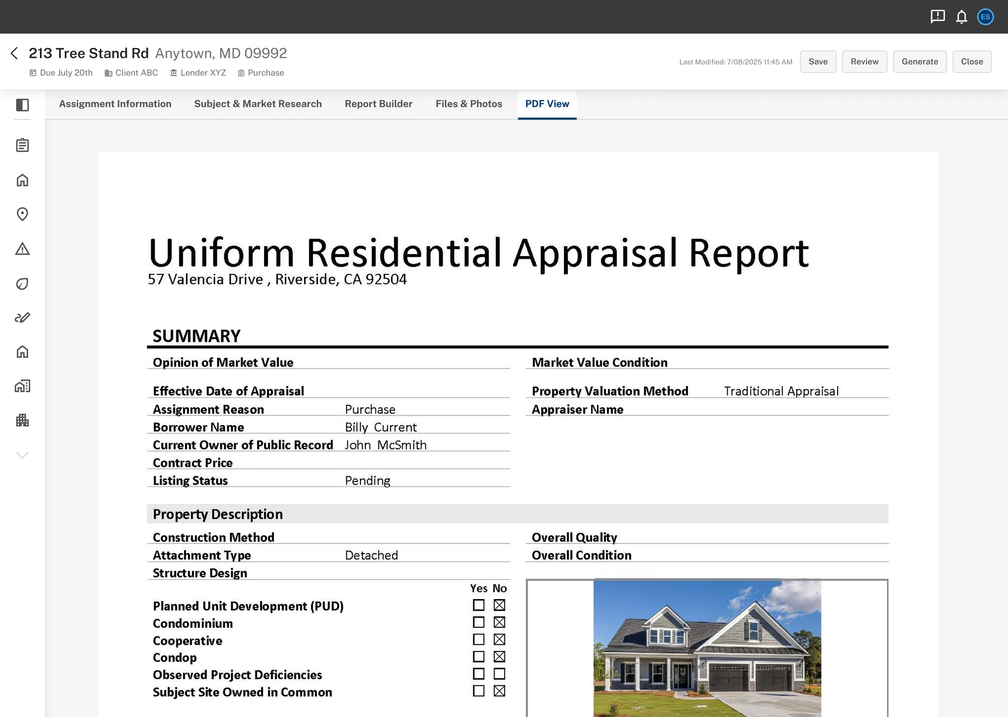 Residential Appraisal Workflow (UAD 3.6) screenshots - Image 4
